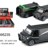 Kovový auto transportér s funkcí pull-back