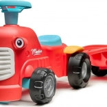 Odrážedlo traktor s přívěsem Munico červené