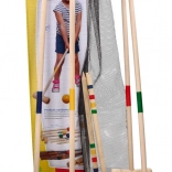 Zahradní kroket WOODY pro celou rodinu se síťovou taškou