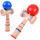 Dřevěná hračka na zručnost Kendama