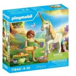 Playmobil Princess Magic – jednorožec Rainbow Flower s vílou