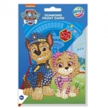 Kreativní set diamantové malování PAW PATROL 18 × 12,5 cm