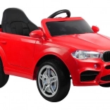 Červené elektrické autíčko pro děti