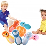 Barevné kuželky zvířátek pro děti