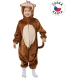 Karnevalové šaty Opička pro děti 80-92 cm