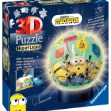 3D puzzle svítící koule MINIONS od Ravensburger