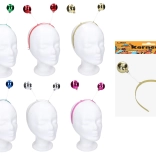 Karnevalová čelenka s tykadly