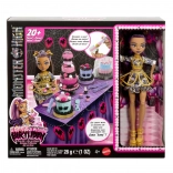 monster high strašisladké narozeniny – clawdeen wolf dekorování dortů set