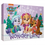 Adventní kalendář Tlapková patrola Winter Wonderland – kosmetika pro dívky