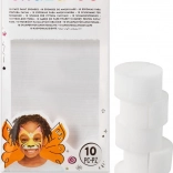 houbičky na obličejové barvy SNAZAROO, půlené, 10 ks