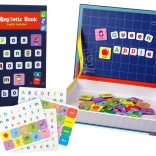 Magnetická kniha pro výuku anglické abecedy
