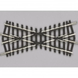 Piko Křižovatka 30° s dřevěnými pražci