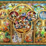 Puzzle Ravensburger Disney rodina 500 dílků