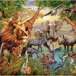 Norimpex diamantové malování Safari u řeky