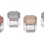 Ořezávátko na dvě tužky se zásobníkem