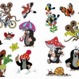 Album obrázků Krtek – hraj si se samolepkami