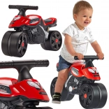 odrážedlo motorka FALK Racing červené se širokými koly