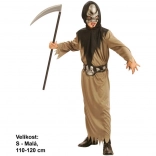 Karnevalový kostým Smrtka pro děti 110 - 120 cm