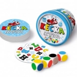 Kecka – postřehová slovní hra v plechové krabičce STRAGOO