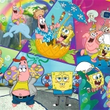 Puzzle SpongeBob v Bikini Bottom 300 dílků