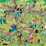 Puzzle Jan van Haasteren Psí park 1000 dílků