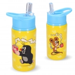 Nerezová láhev Krtek 500 ml modrá