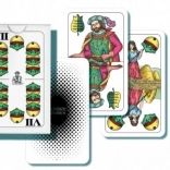 Mariáš dvouhlavá společenská hra - karty v papírové krabičce