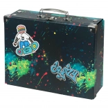 Baagl skládací školní kufřík Chill s kováním