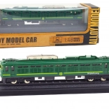 Kolekcionářský kovový vlakový model 1:48 zelený