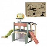 Smoby dětské centrum zábavy se skluzavkou a košem