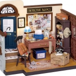 Rolife DIY domeček: Moseova detektivní kancelář s LED osvětlením