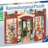 Ravensburger puzzle knihkupectví Wordsmiths, 1500 dílků