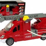 červené hasičské auto TOYSTAR s vodou, zvuky a světly