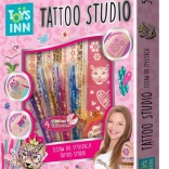 Sada na dočasné tetování Pantera – třpytivé markery a šablony