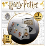 Samolepky s motivem Harry Potter, sada 34 ks