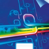 Reas-Pack školní sešit A5, nelinkovaný, 10 listů, modrý