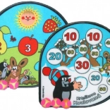 Terč KRTEČEK na suchý zip 30 × 30 cm