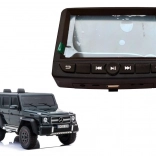 LCD panel pro auto na baterie Mercedes G63