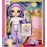 Rainbow High Junior High – pyžamová párty Violet Purple fashion panenka
