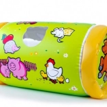 Nafukovací válec s rolničkami Moje první zvířátka 42 × 23 cm