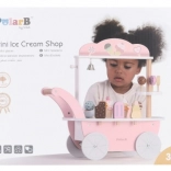 dřevěný pojízdný stánek 3v1 cukrárna a zmrzlinárna POLARB od VIGA