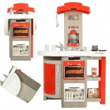 Smoby kuchyňka MINI TEFAL OpenCook elektronická, skládací na kolečkách