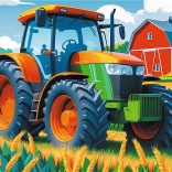 Trefl puzzle Farmářův vůz 60 dílků