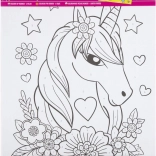 Grafix malování podle čísel s pastelkami zvířátka