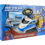 Interaktivní jezdící vláček policie pro děti 3+