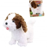 Chodící plyšový pejsek