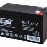 Gelový olověný akumulátor 12 V 7,2 Ah AGM bezúdržbový