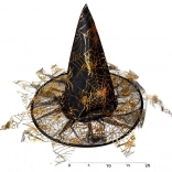 Klobouk čaroděje s třásněmi 35 × 37,5 cm