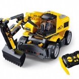 Sluban E7 Kolové Rypadlo s Dálkovým Ovládáním