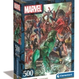 puzzle 500 dílků compact – the avengers
